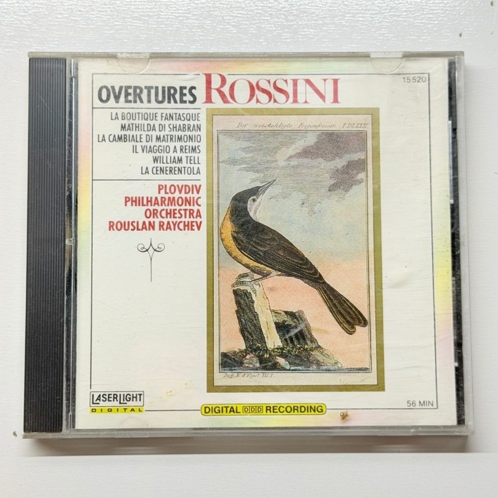 Rossini Overtures CD Plovdiv Philharmonic Rouslan Raychev Laserlight 15520